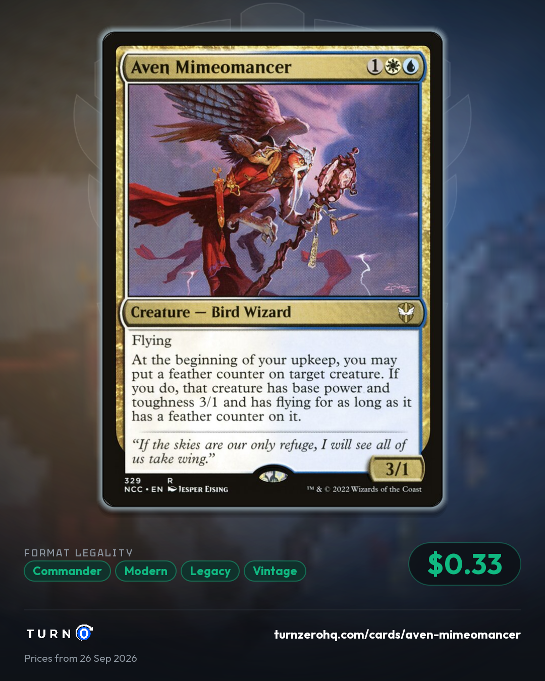 Shareable picture of Aven Mimeomancer