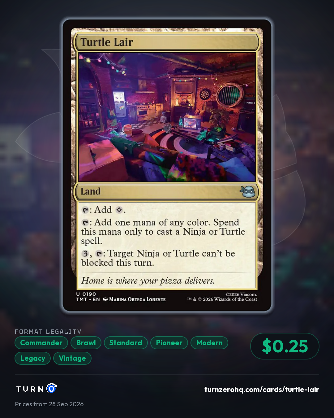 Shareable picture of Turtle Lair