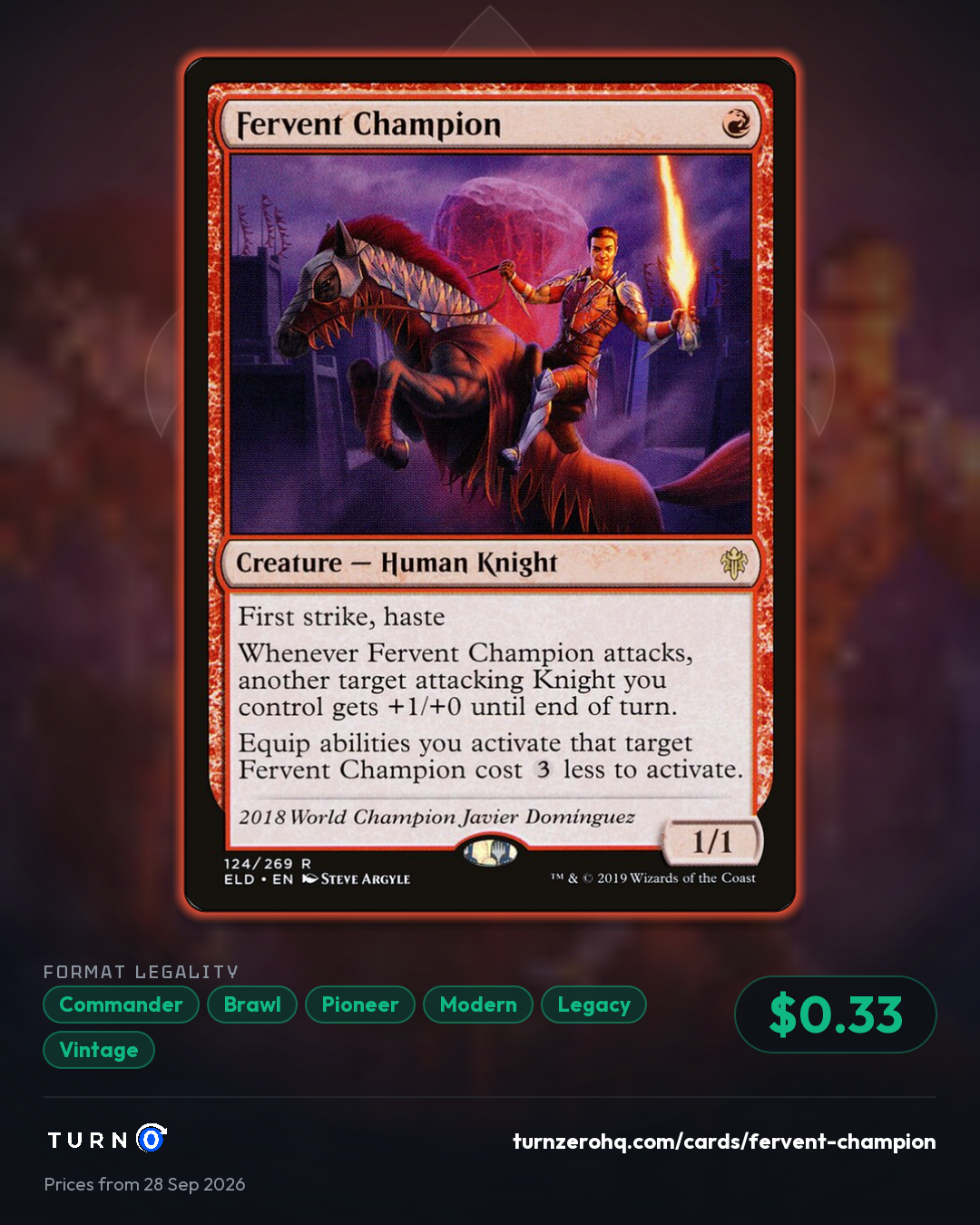 Shareable picture of Fervent Champion