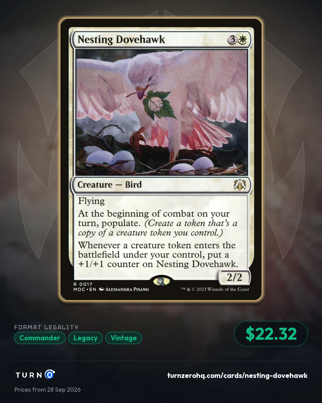 Shareable picture of Nesting Dovehawk