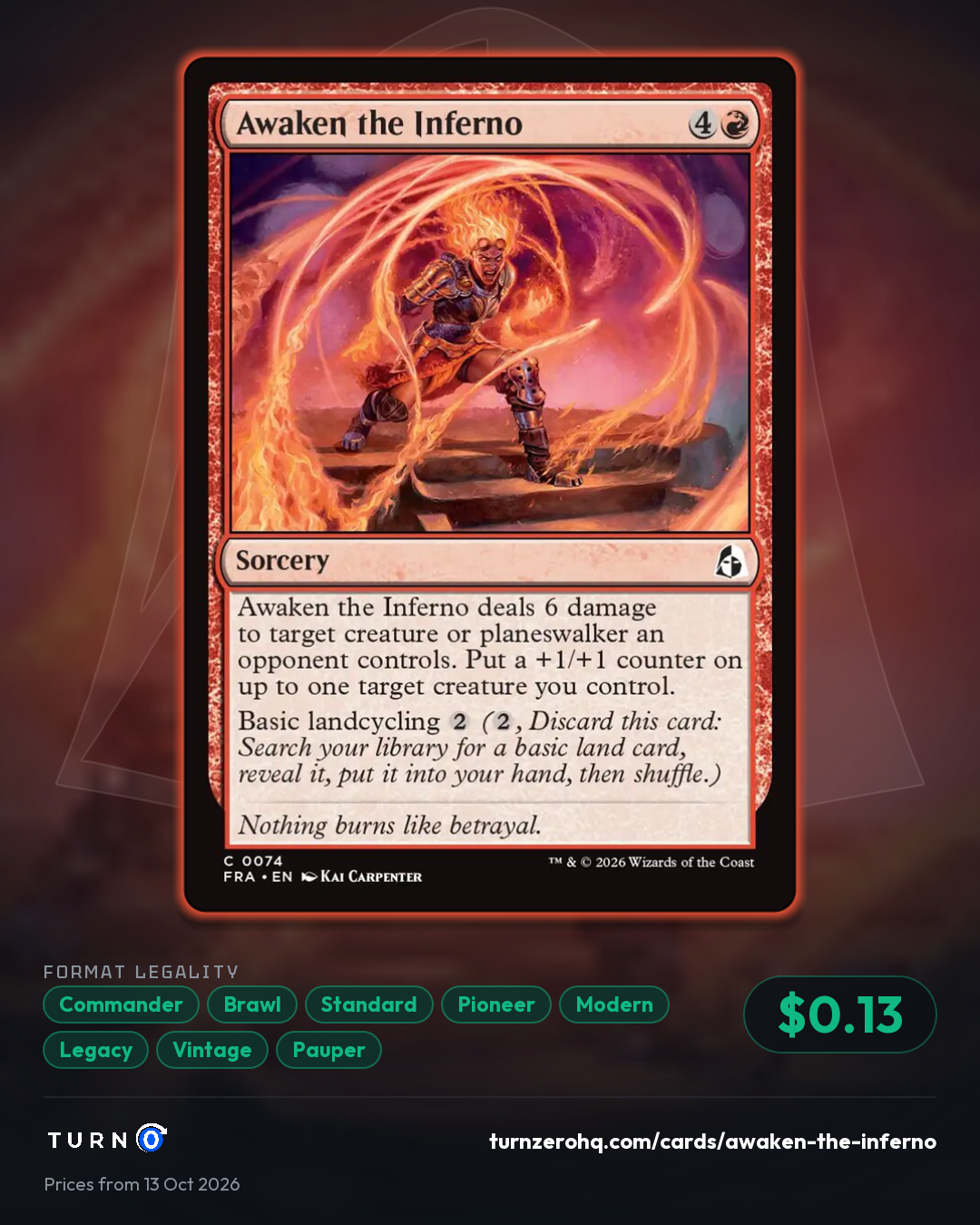 Shareable picture of Awaken the Inferno