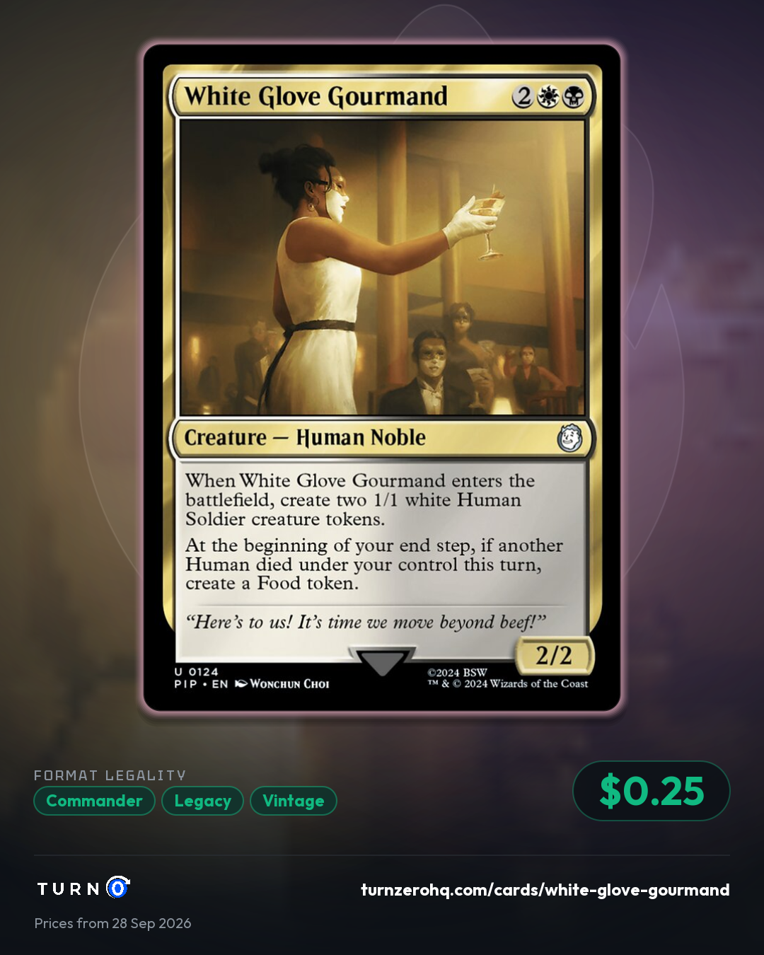 Shareable picture of White Glove Gourmand