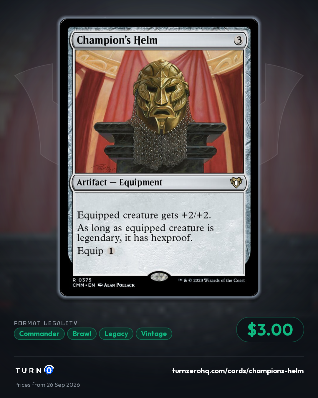Shareable picture of Champion's Helm