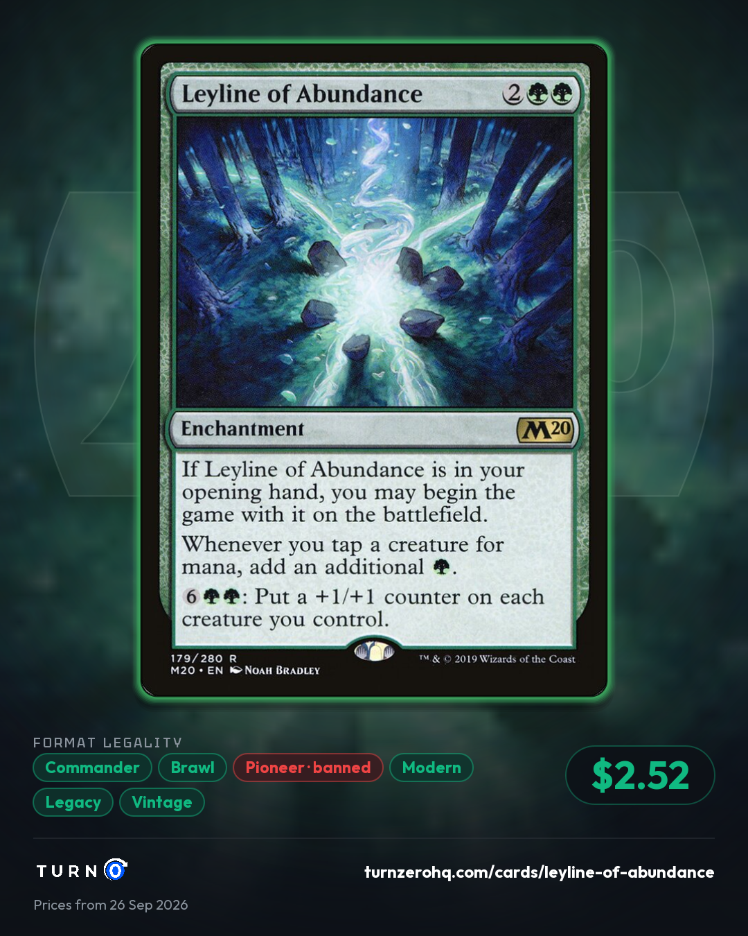 Shareable picture of Leyline of Abundance