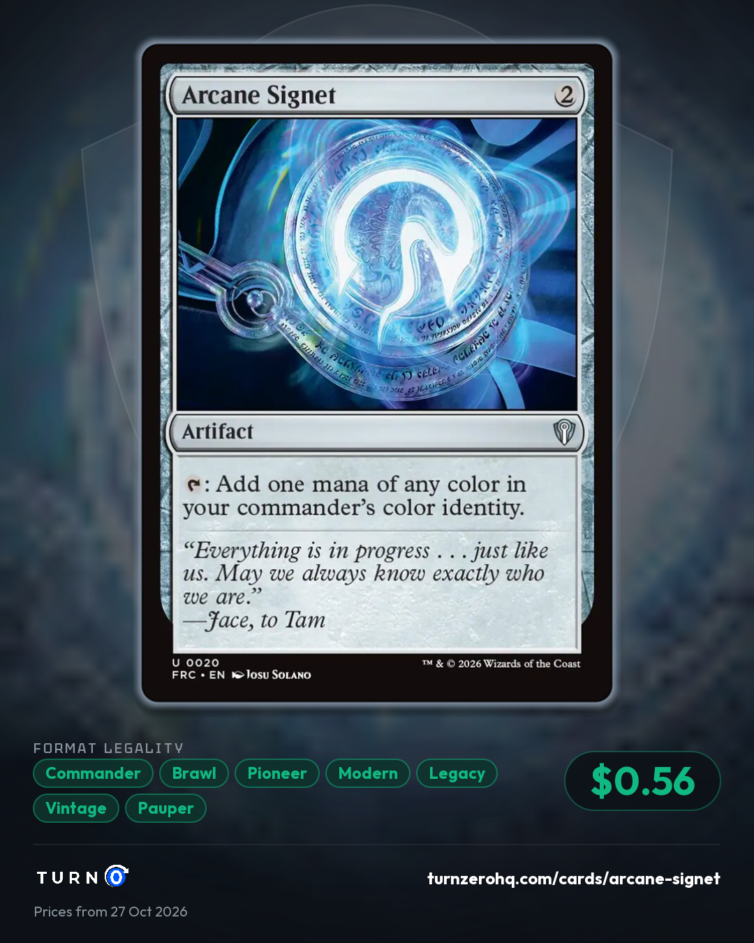 Shareable picture of Arcane Signet