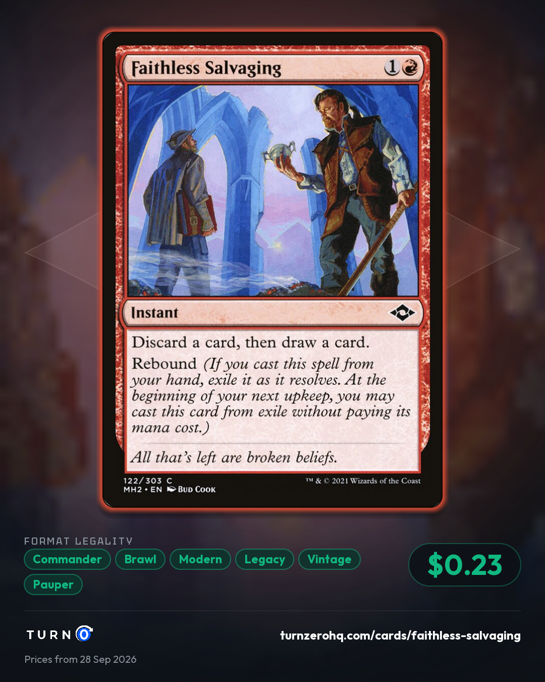 Shareable picture of Faithless Salvaging
