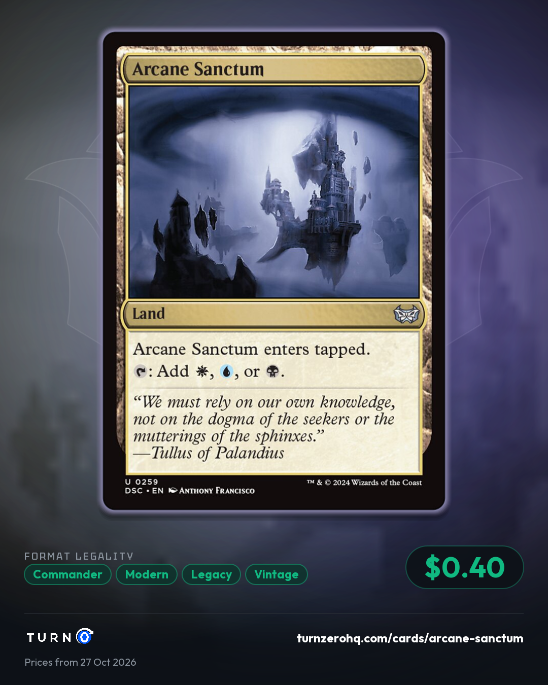 Shareable picture of Arcane Sanctum