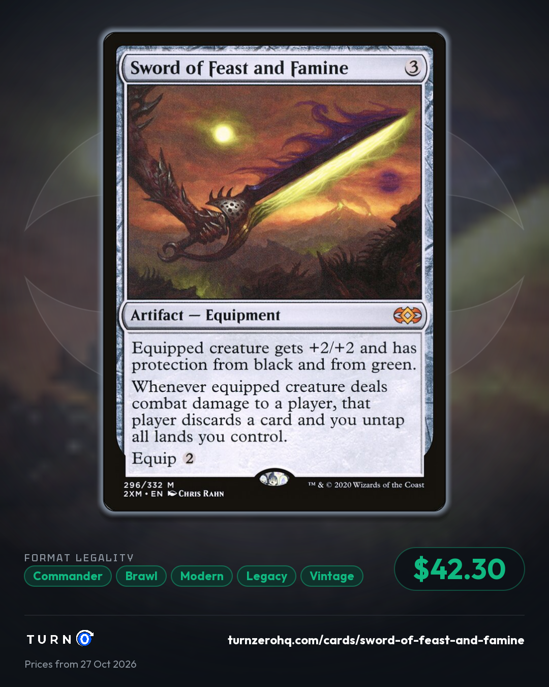 Shareable picture of Sword of Feast and Famine