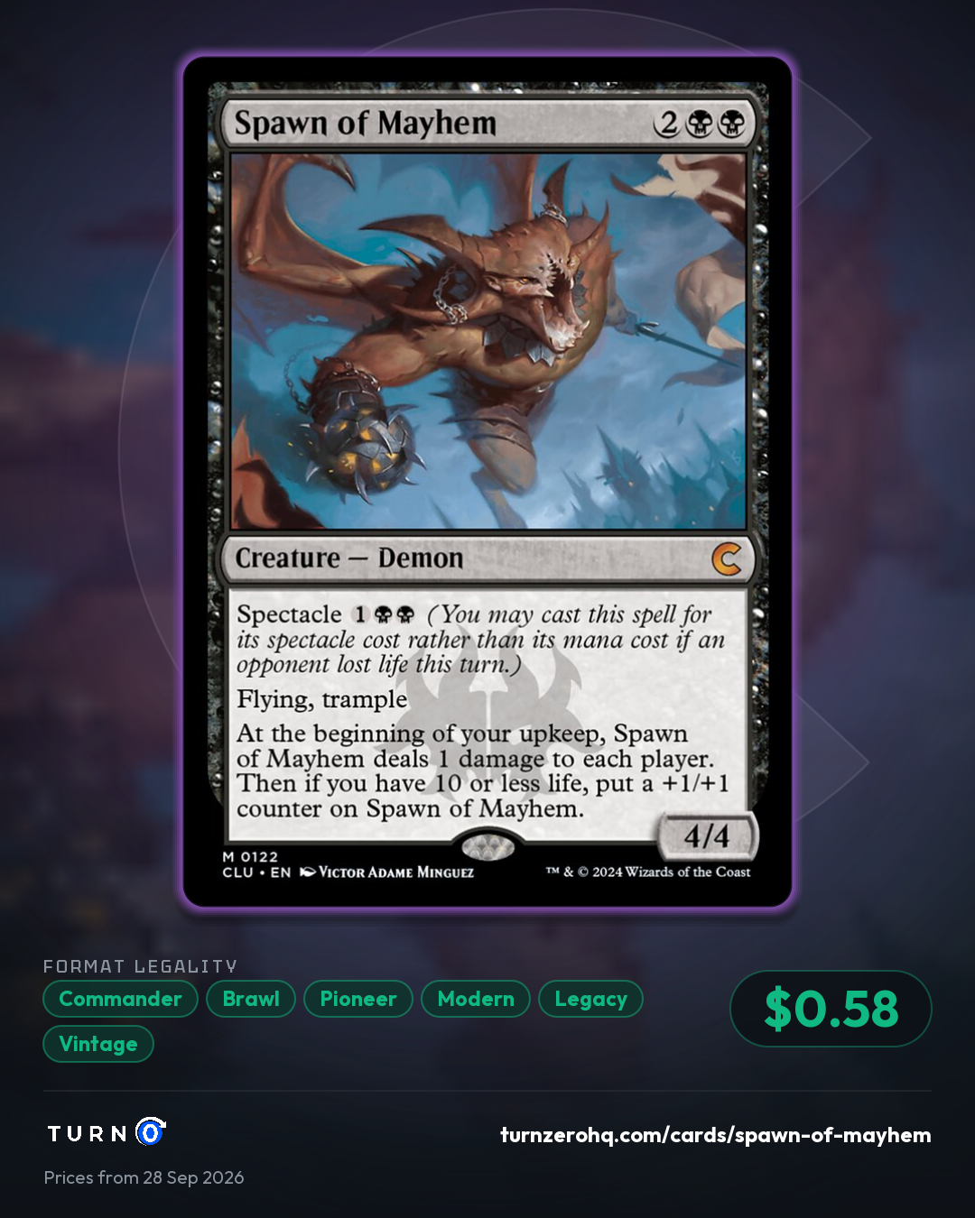 Shareable picture of Spawn of Mayhem