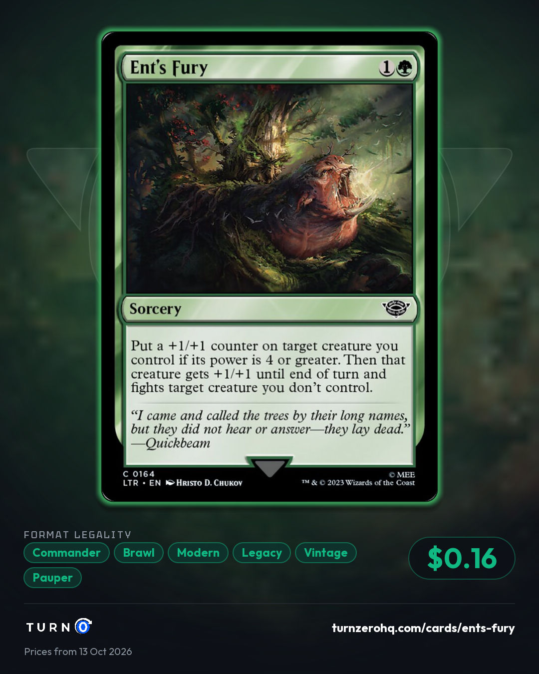 Shareable picture of Ent's Fury
