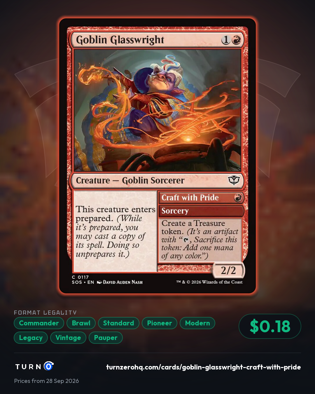 Shareable picture of Goblin Glasswright // Craft with Pride