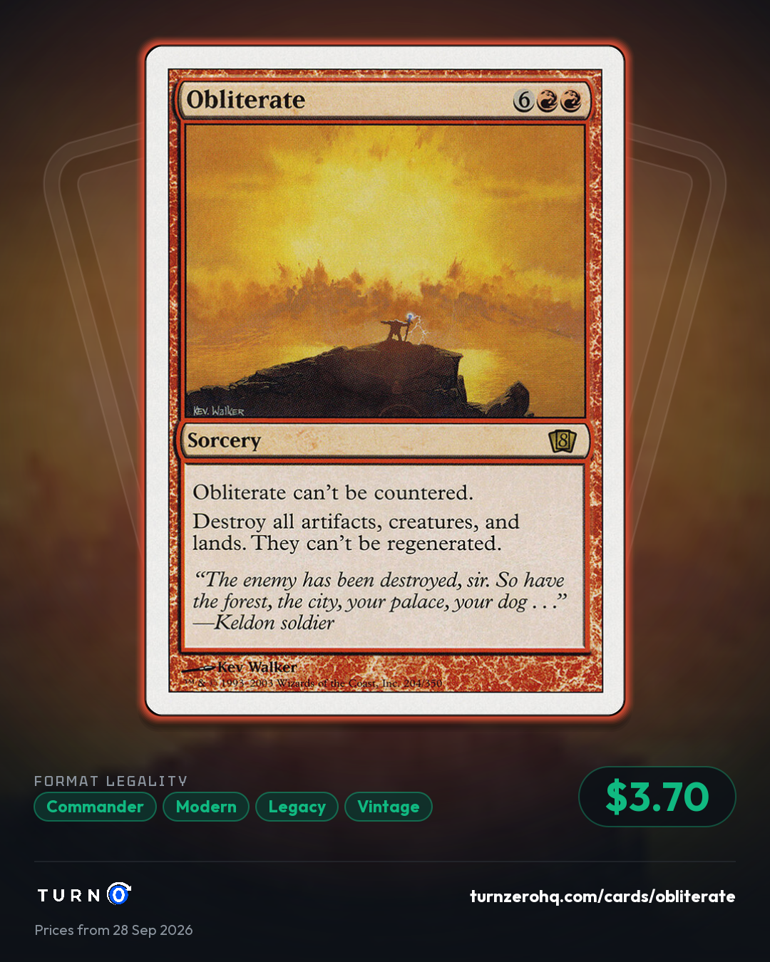 Shareable picture of Obliterate