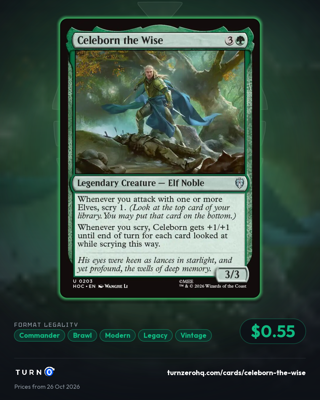 Shareable picture of Celeborn the Wise