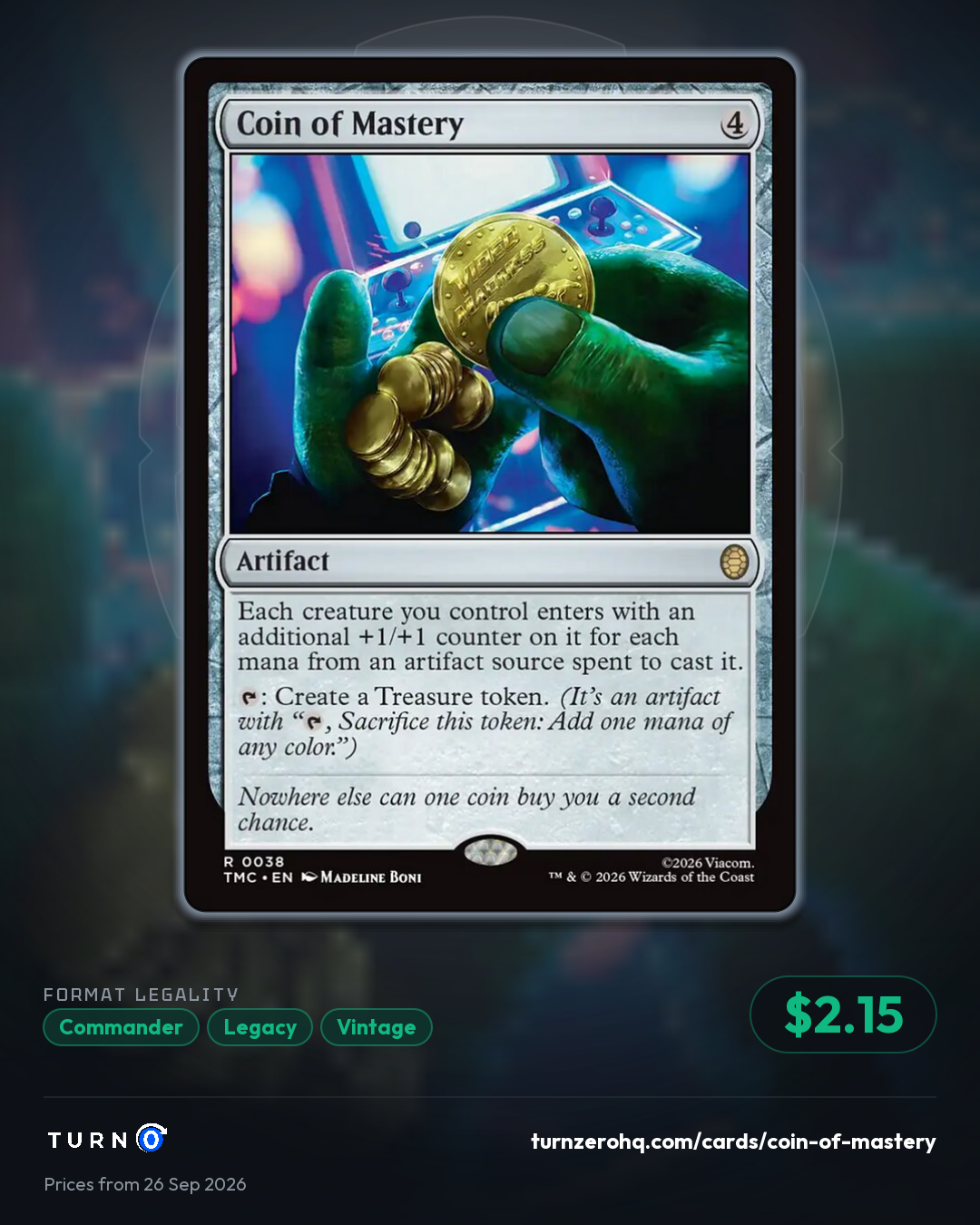 Shareable picture of Coin of Mastery