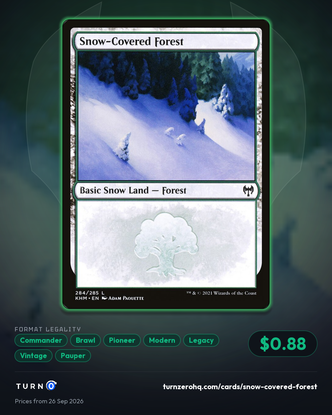 Shareable picture of Snow-Covered Forest