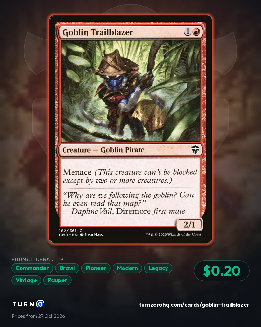 Shareable picture of Goblin Trailblazer