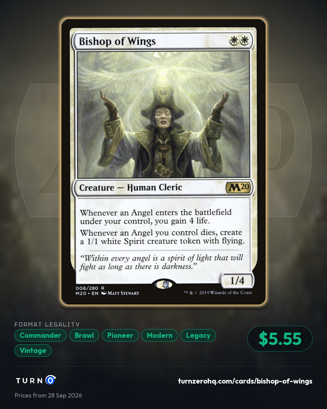 Shareable picture of Bishop of Wings
