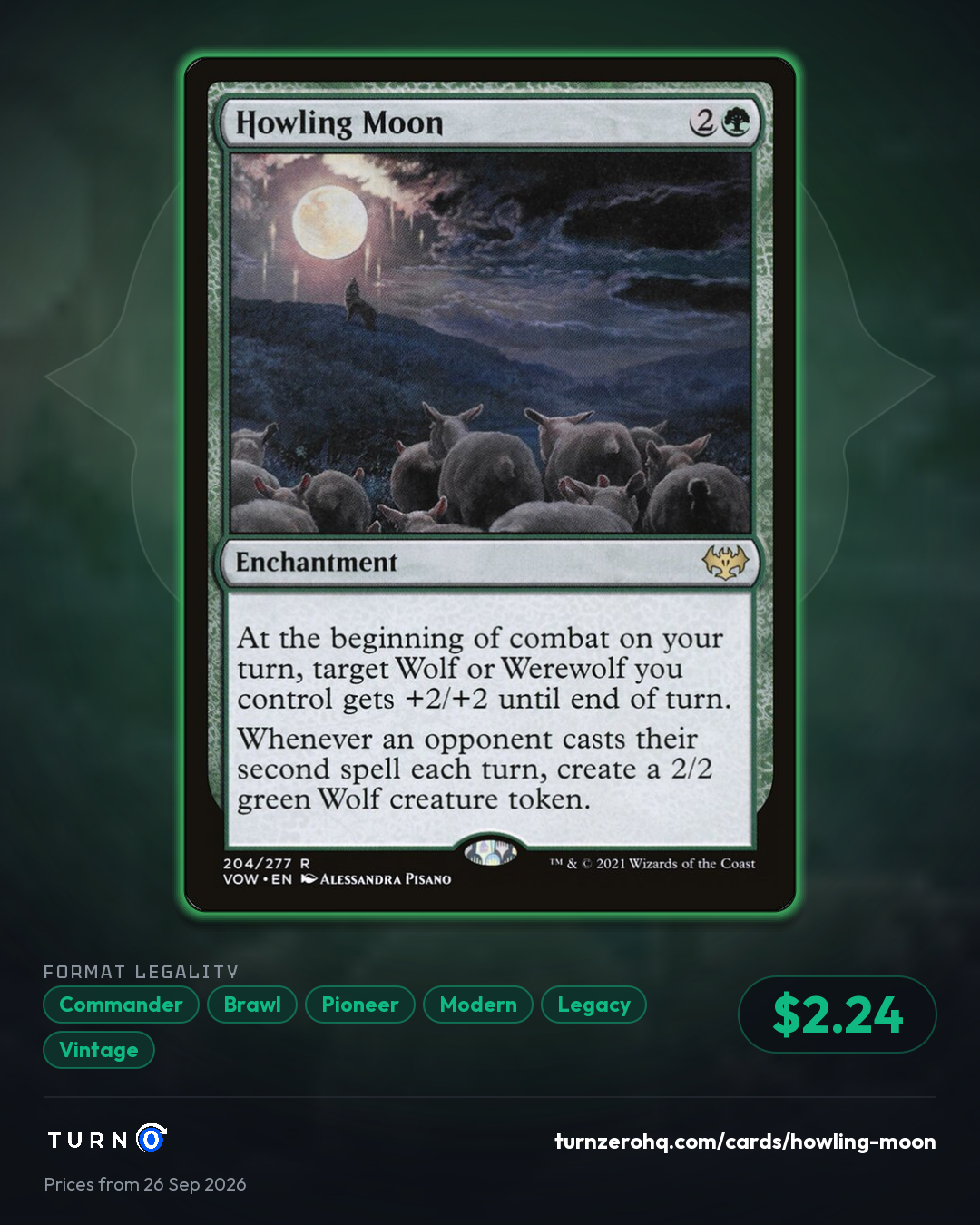 Shareable picture of Howling Moon