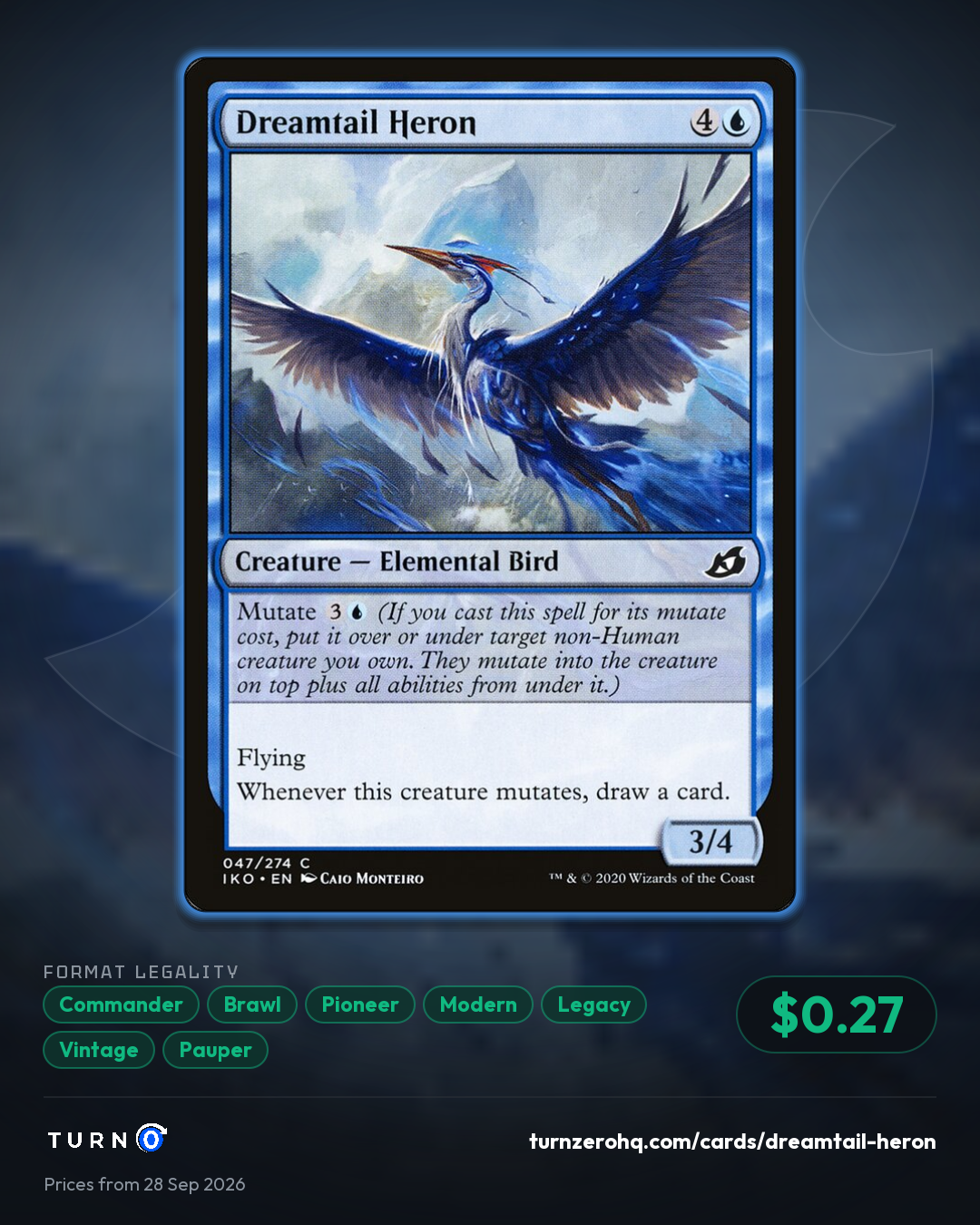 Shareable picture of Dreamtail Heron