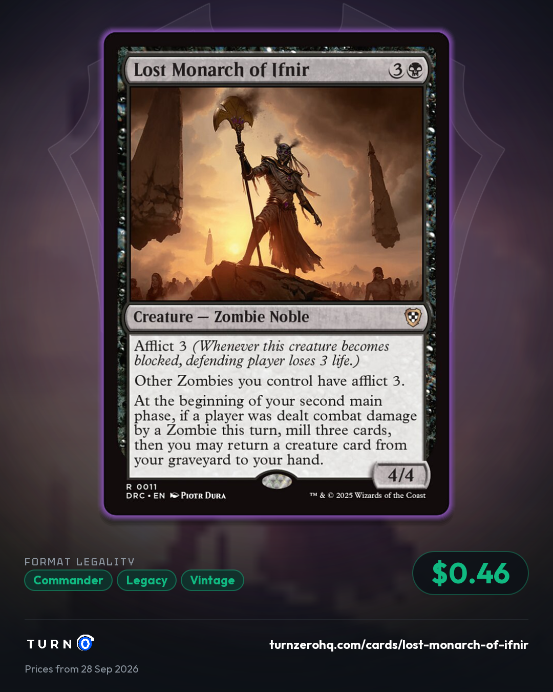 Shareable picture of Lost Monarch of Ifnir
