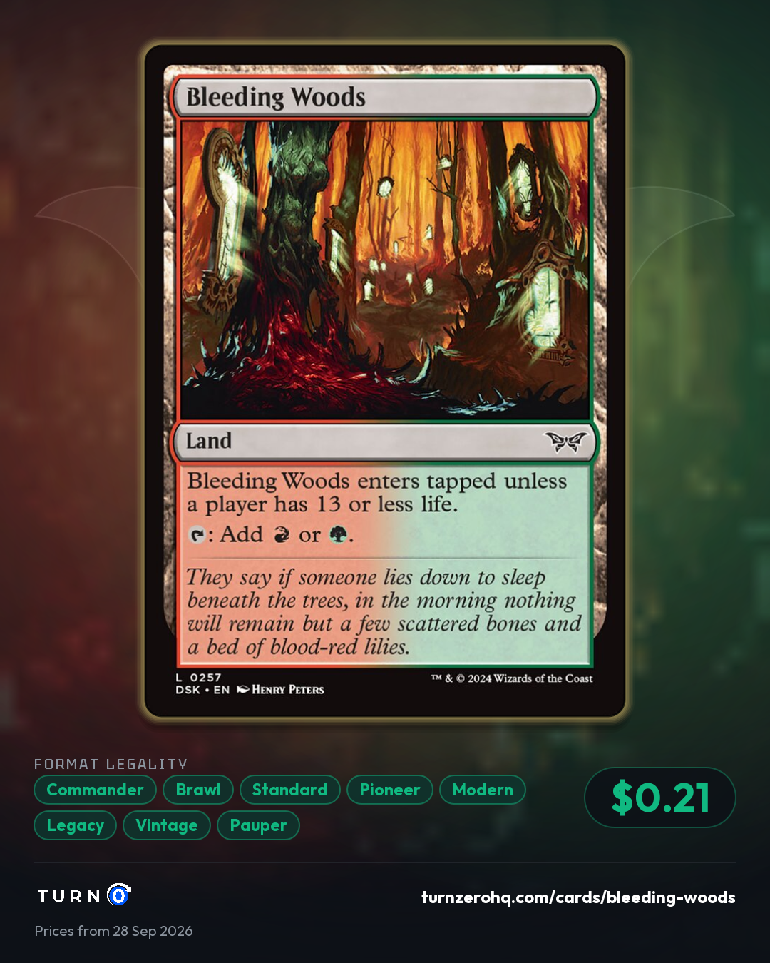 Shareable picture of Bleeding Woods