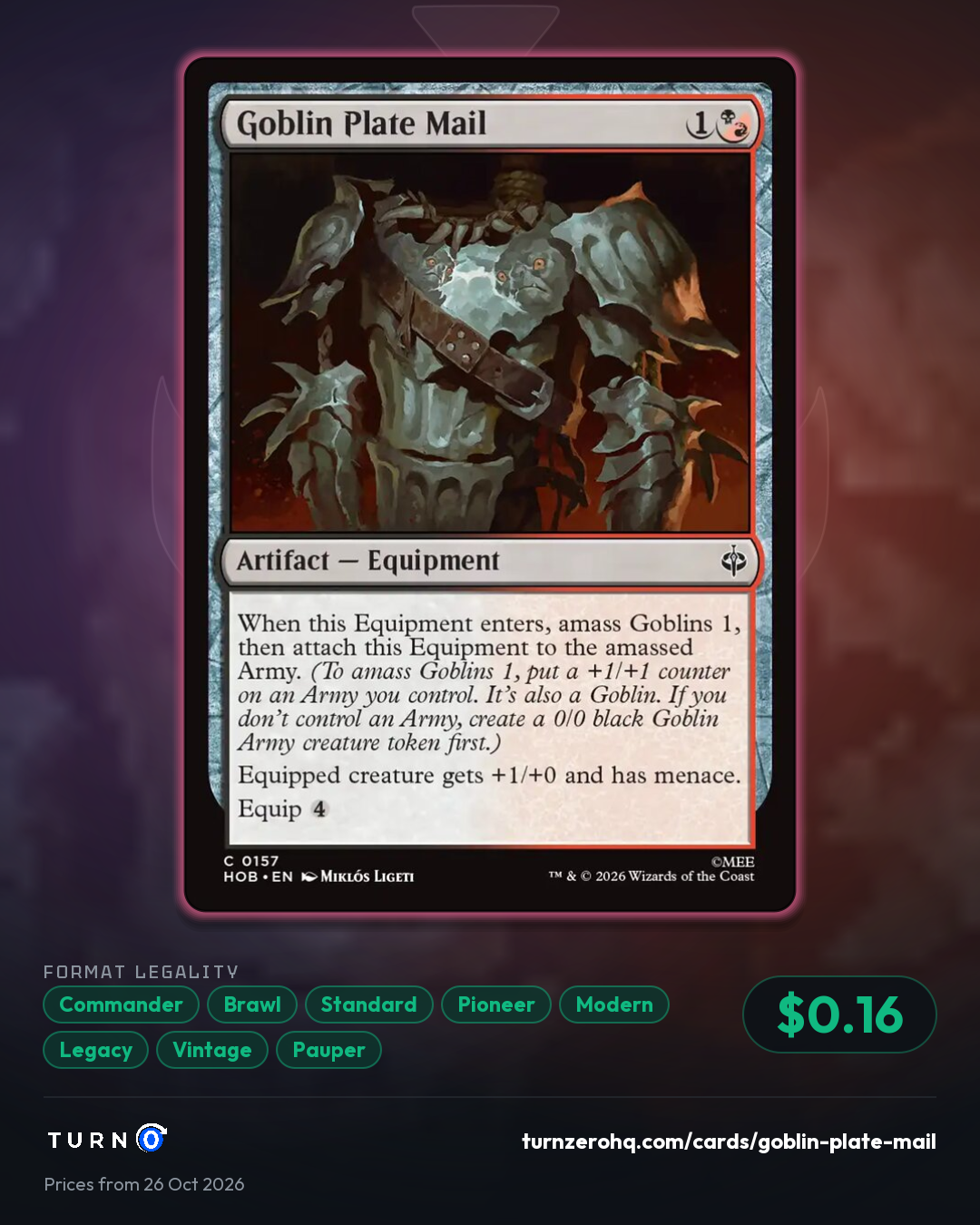 Shareable picture of Goblin Plate Mail