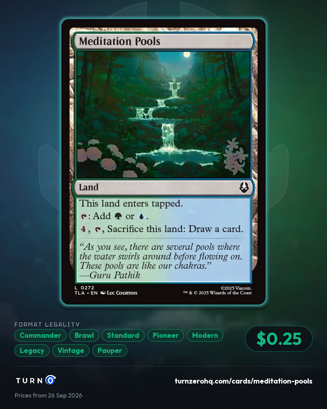 Shareable picture of Meditation Pools
