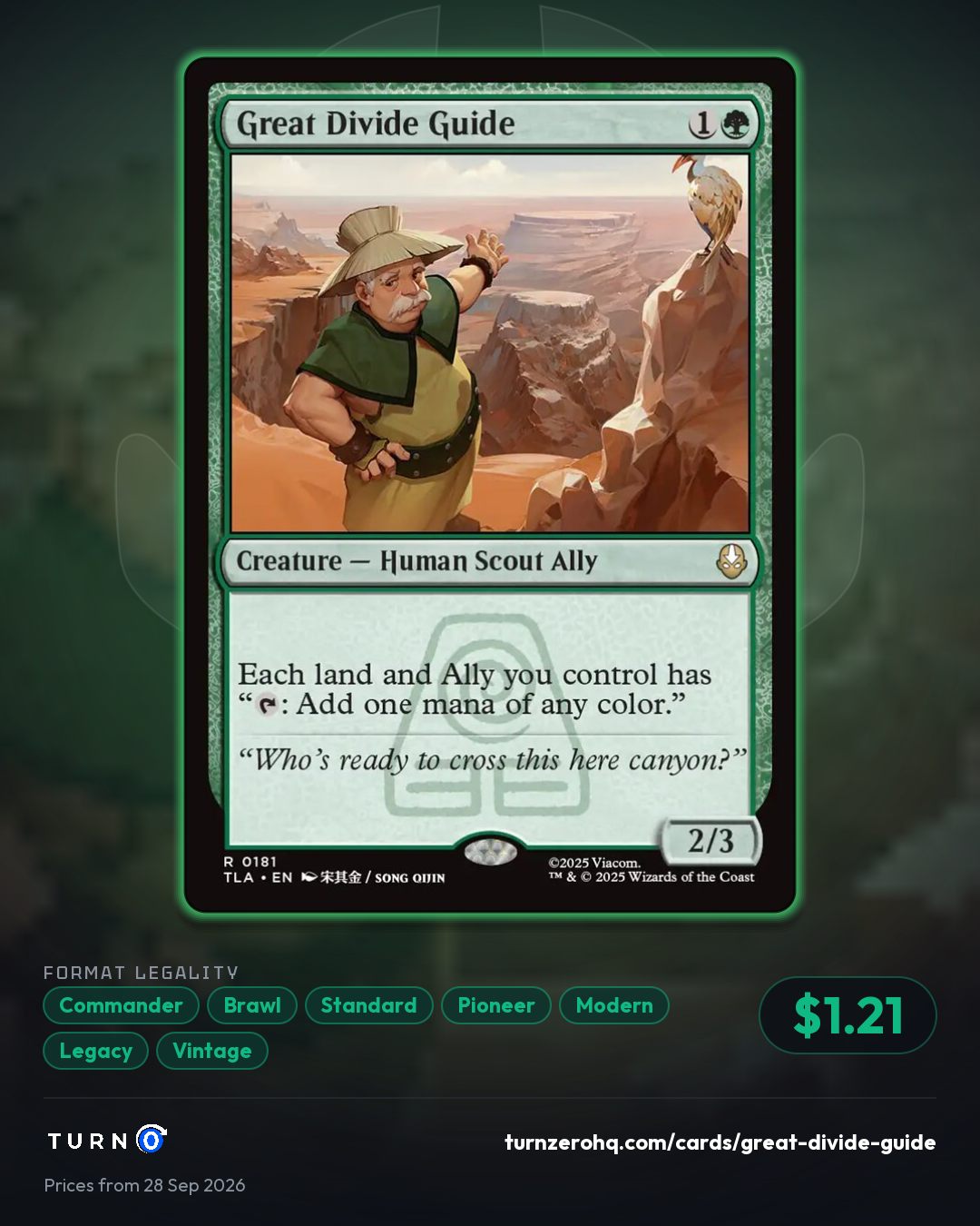 Shareable picture of Great Divide Guide