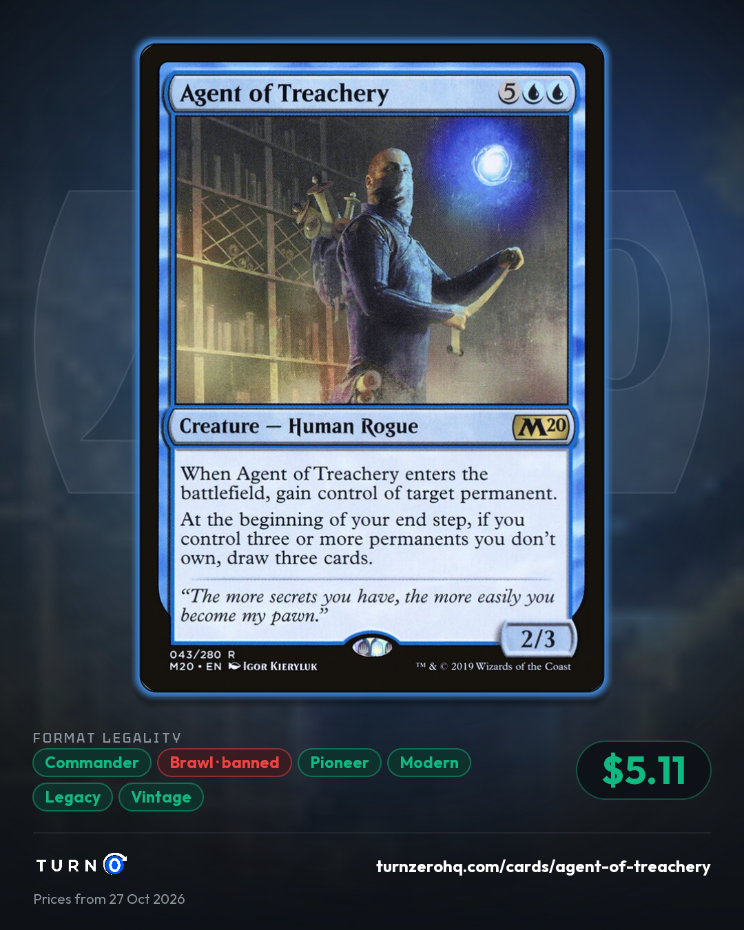 Shareable picture of Agent of Treachery