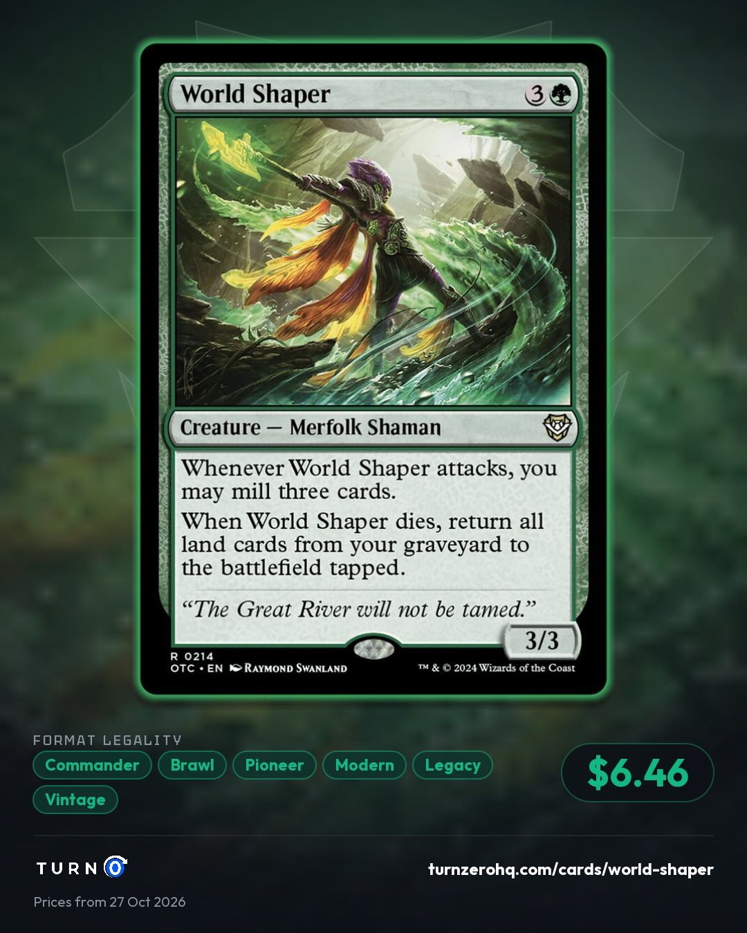 Shareable picture of World Shaper