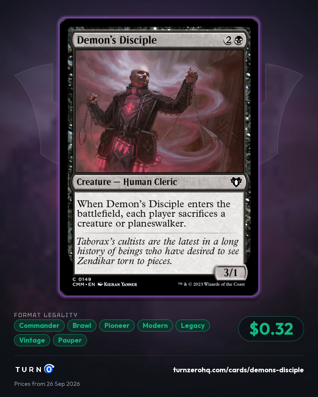 Shareable picture of Demon's Disciple