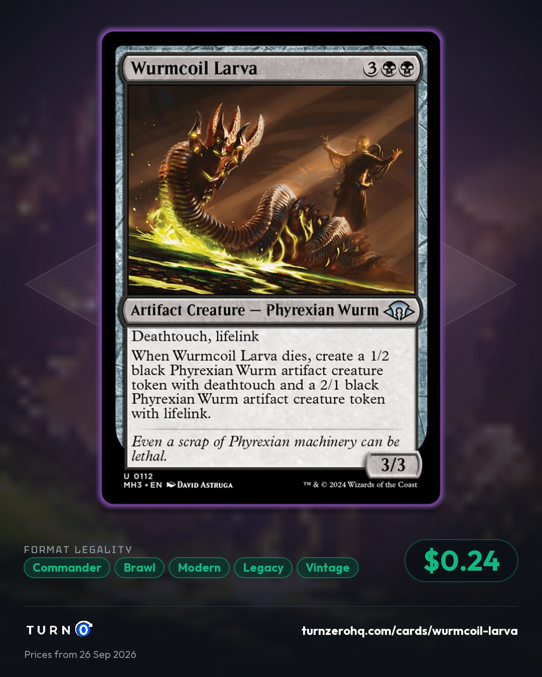 Shareable picture of Wurmcoil Larva