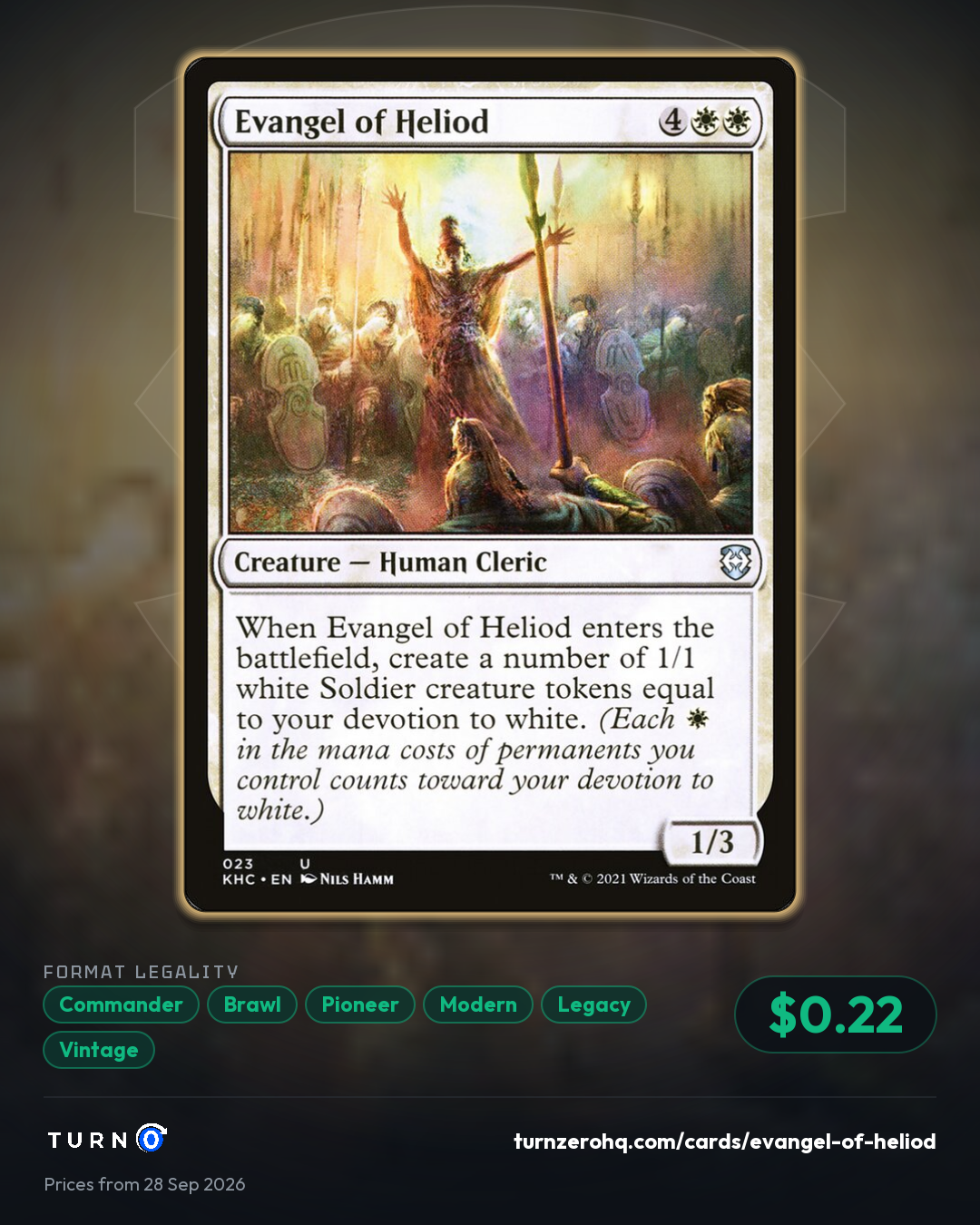 Shareable picture of Evangel of Heliod