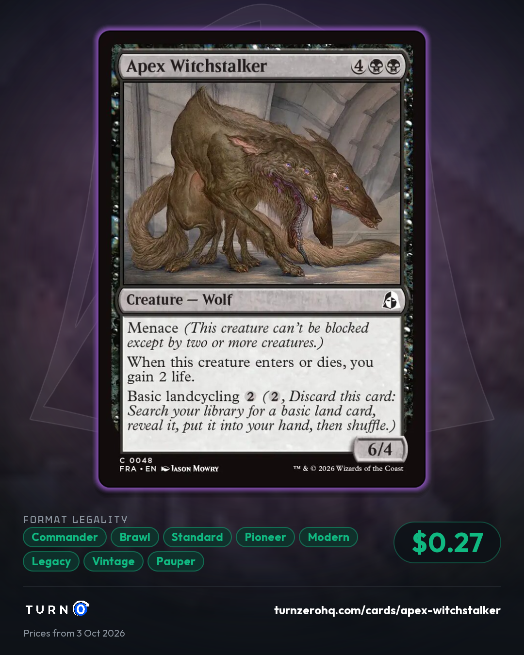Shareable picture of Apex Witchstalker