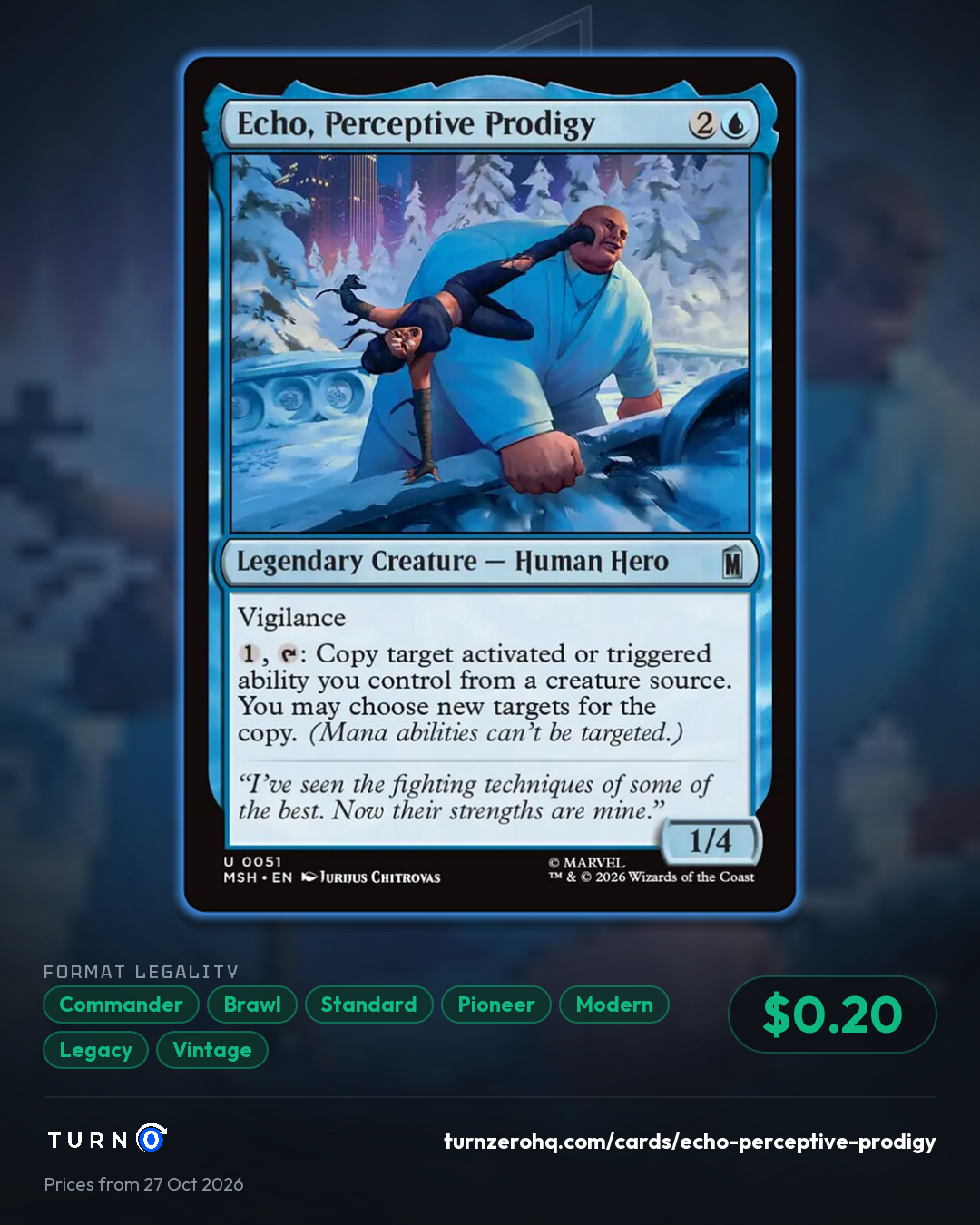 Shareable picture of Echo, Perceptive Prodigy
