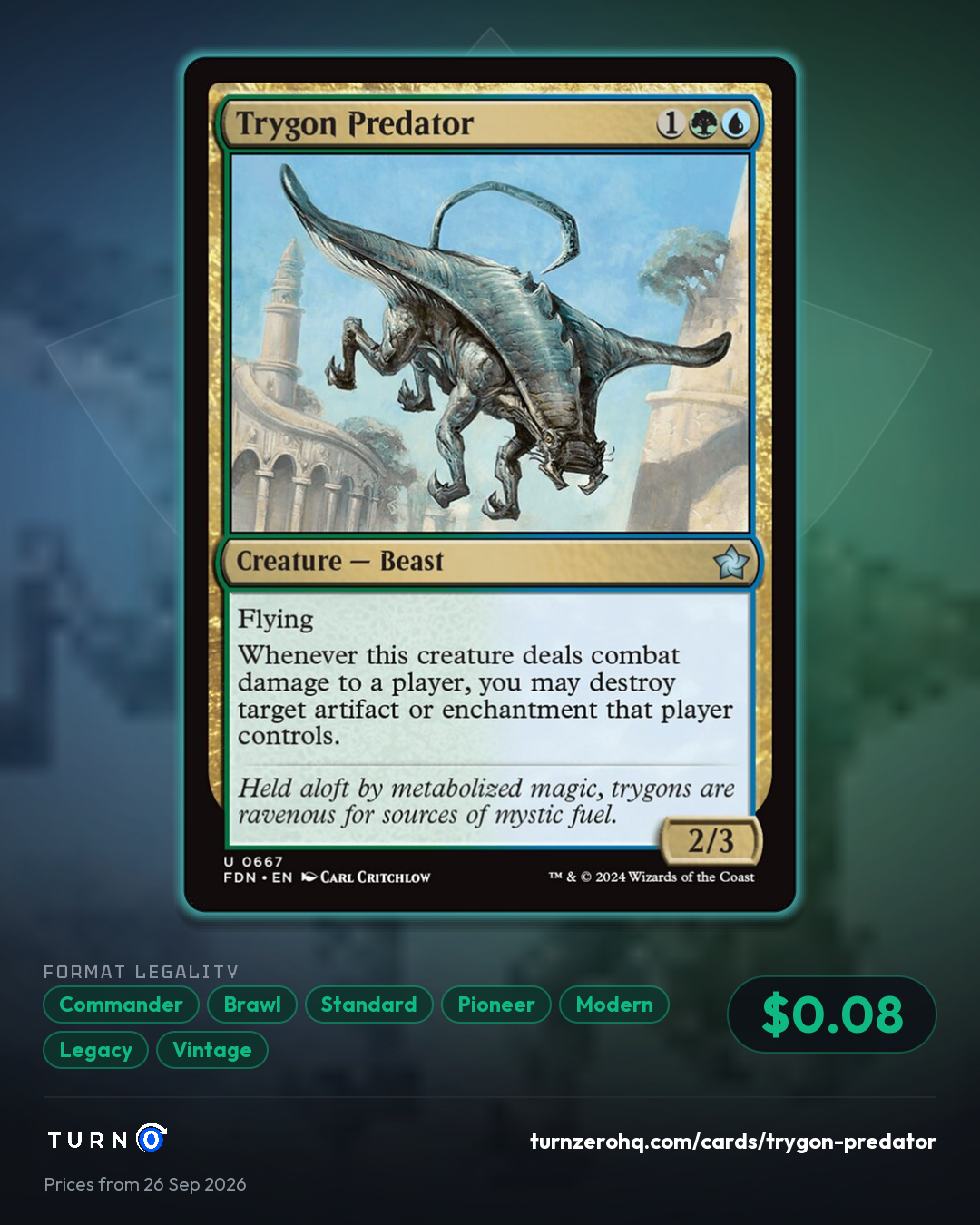 Shareable picture of Trygon Predator