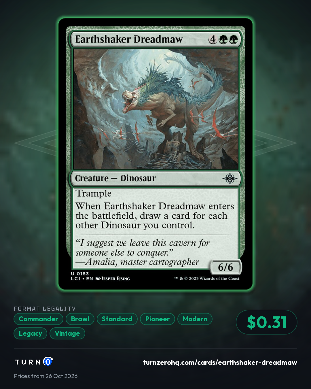 Shareable picture of Earthshaker Dreadmaw