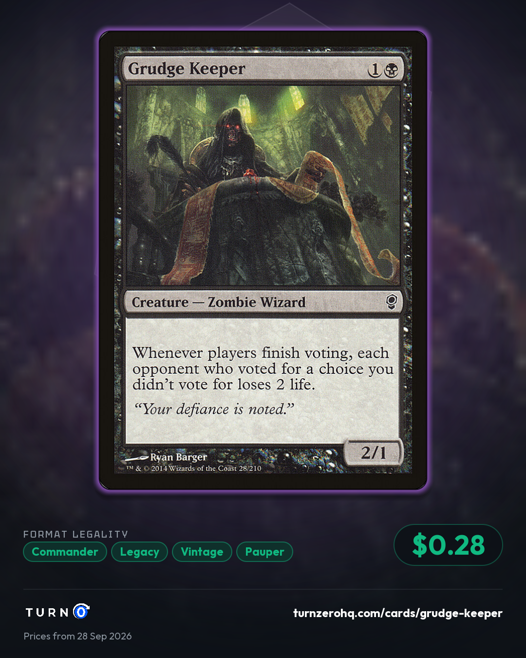 Shareable picture of Grudge Keeper