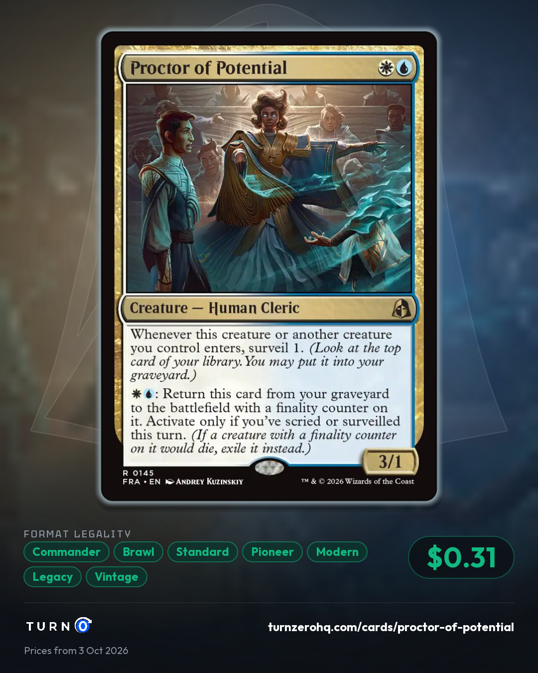 Shareable picture of Proctor of Potential