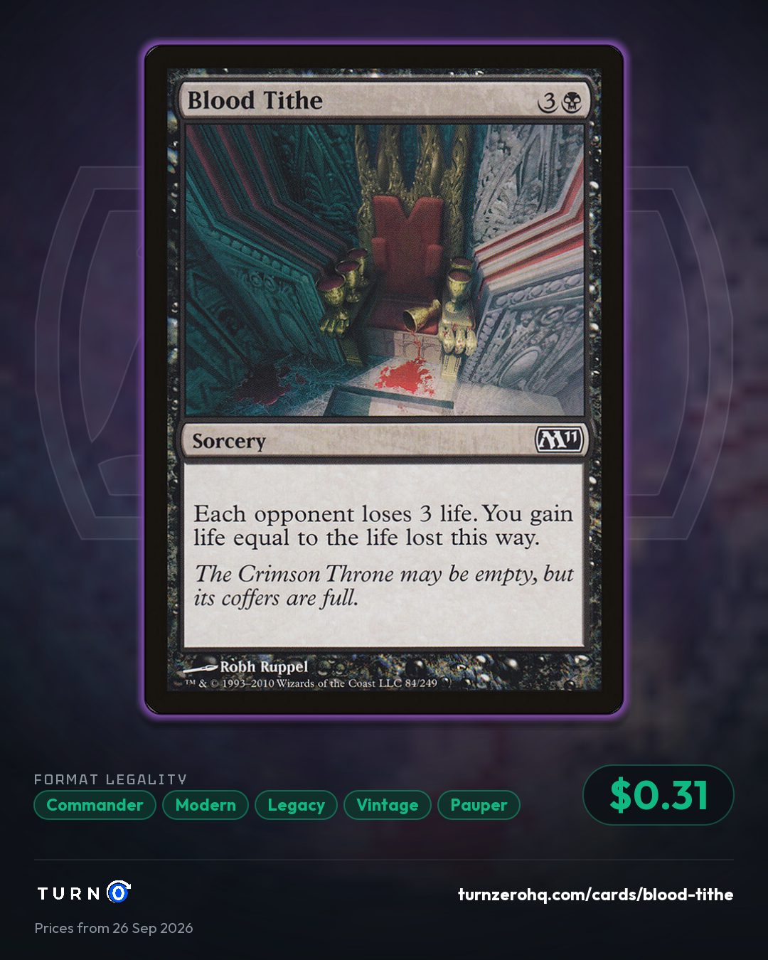 Shareable picture of Blood Tithe