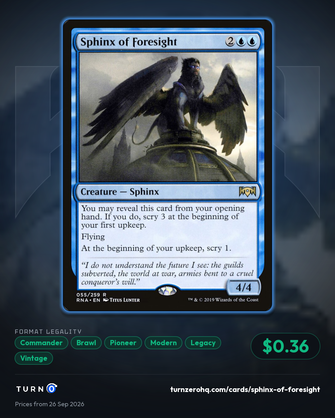 Shareable picture of Sphinx of Foresight