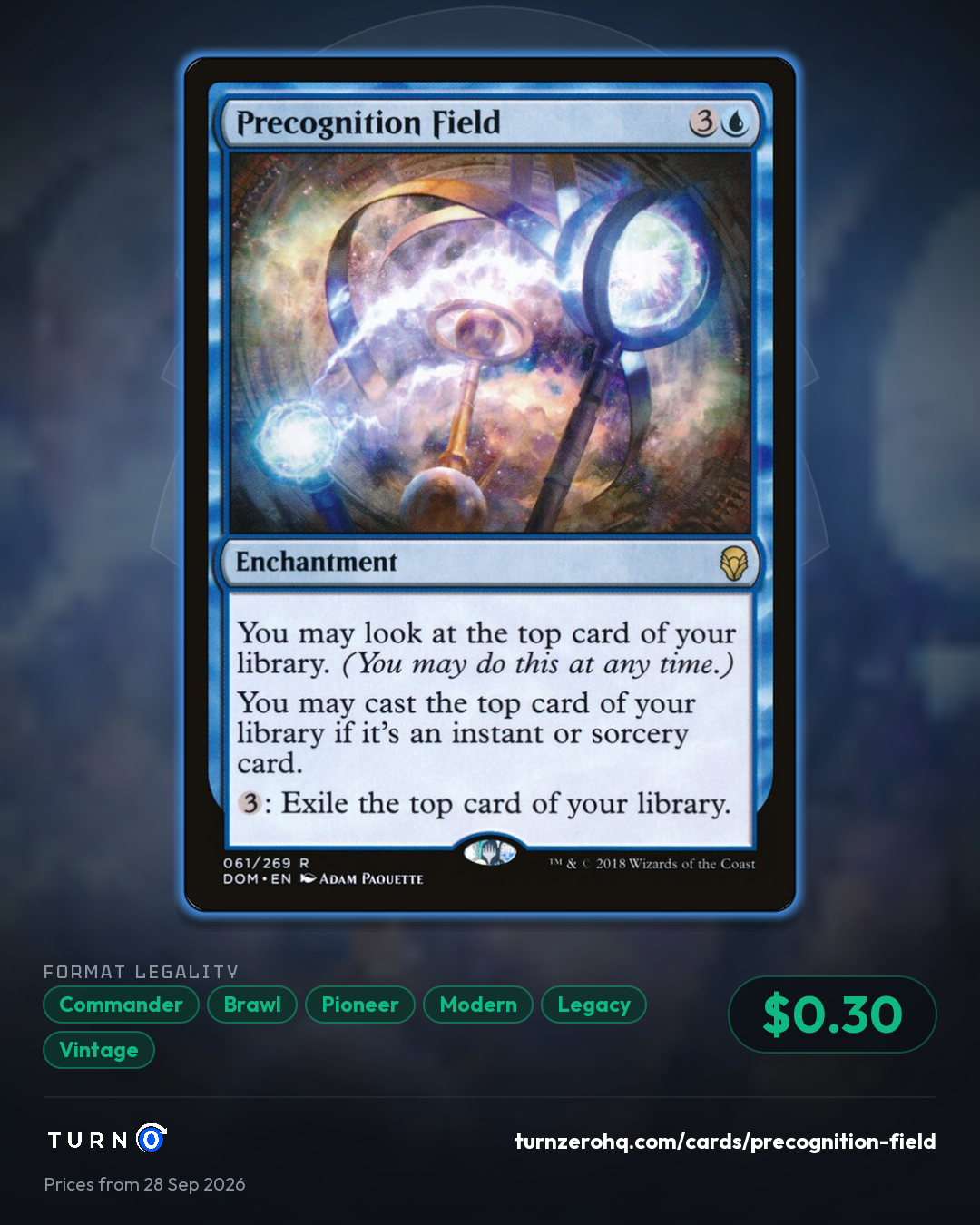 Shareable picture of Precognition Field