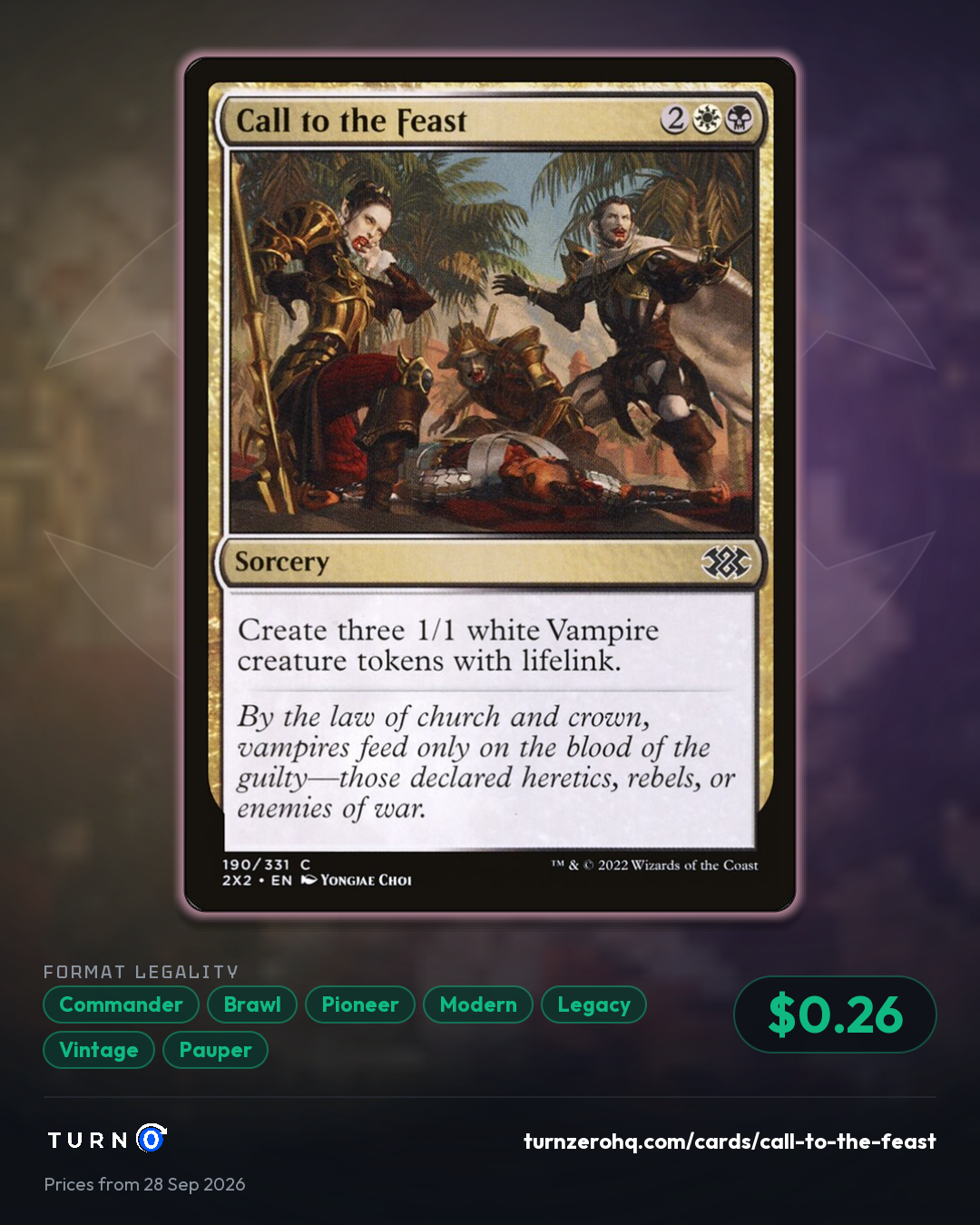 Shareable picture of Call to the Feast