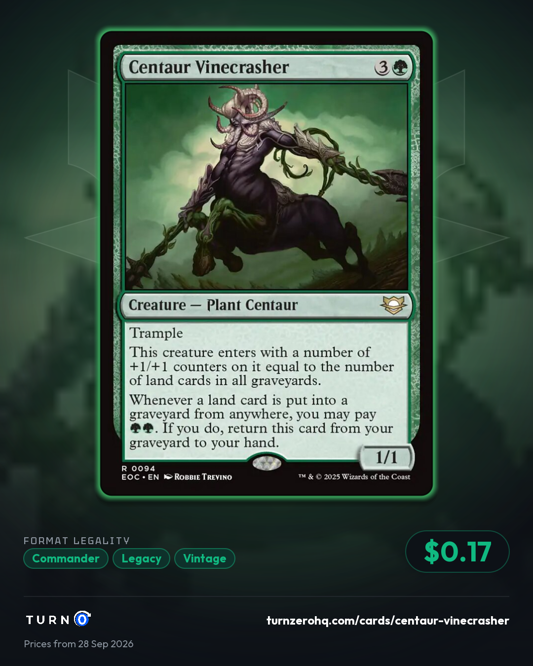 Shareable picture of Centaur Vinecrasher