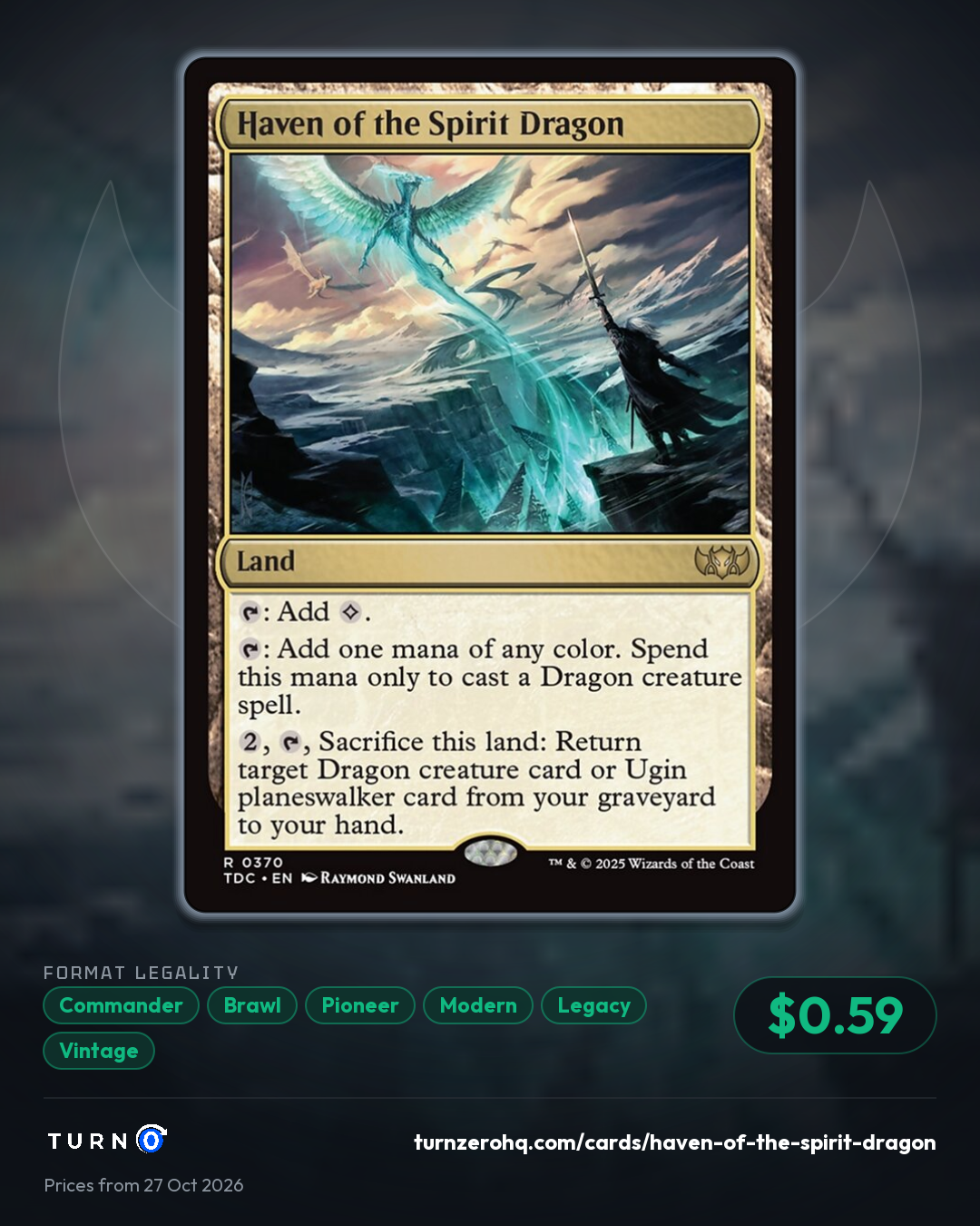 Shareable picture of Haven of the Spirit Dragon