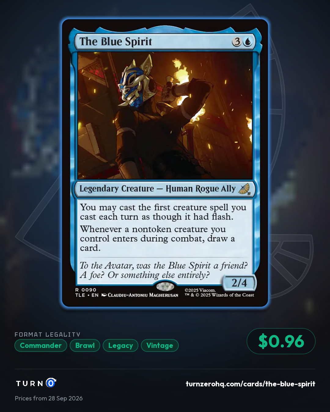 Shareable picture of The Blue Spirit