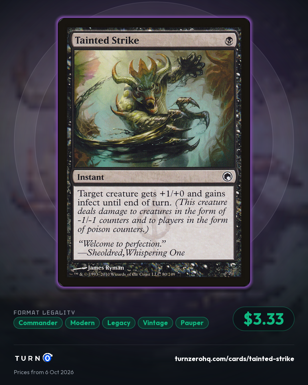 Shareable picture of Tainted Strike