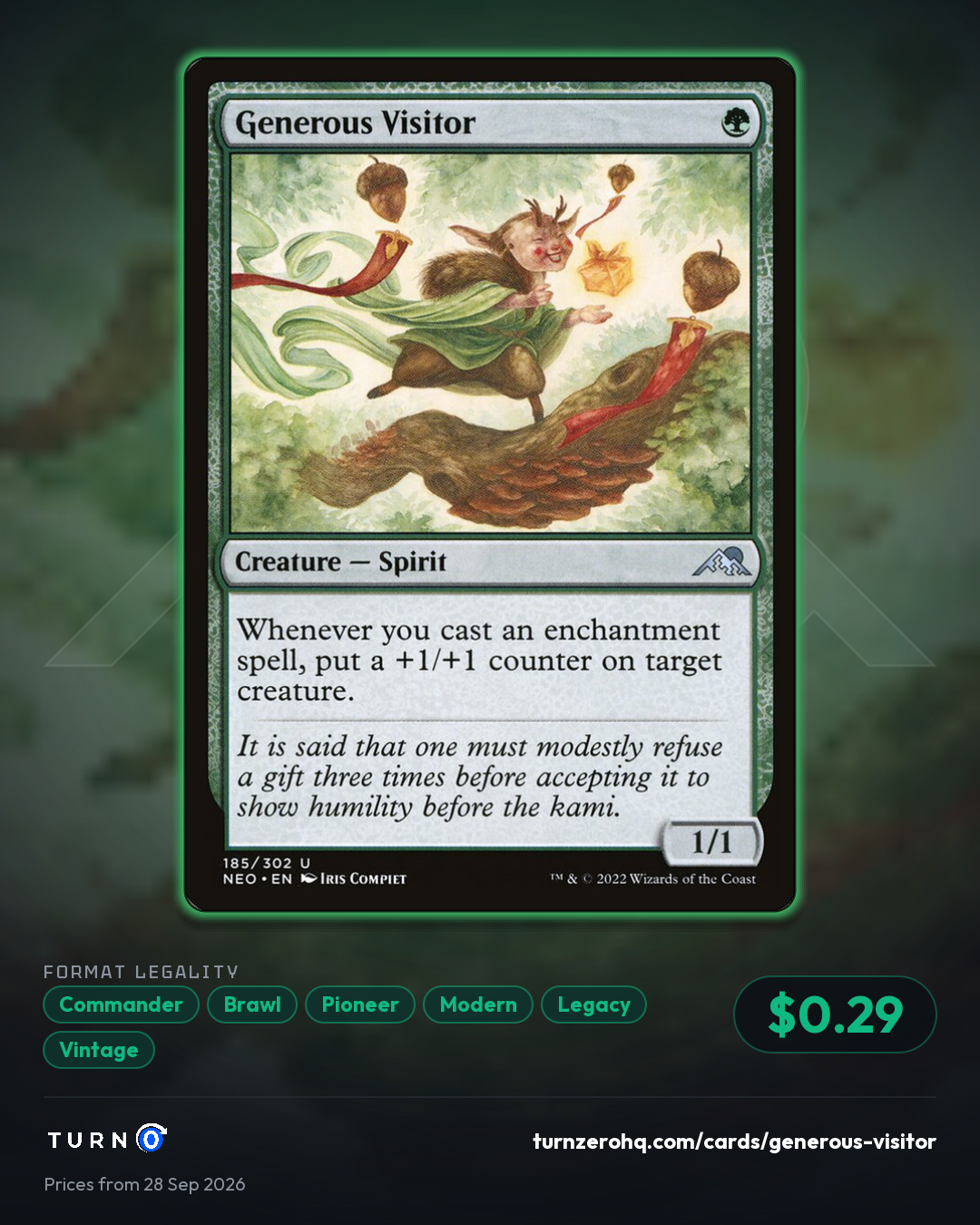 Shareable picture of Generous Visitor