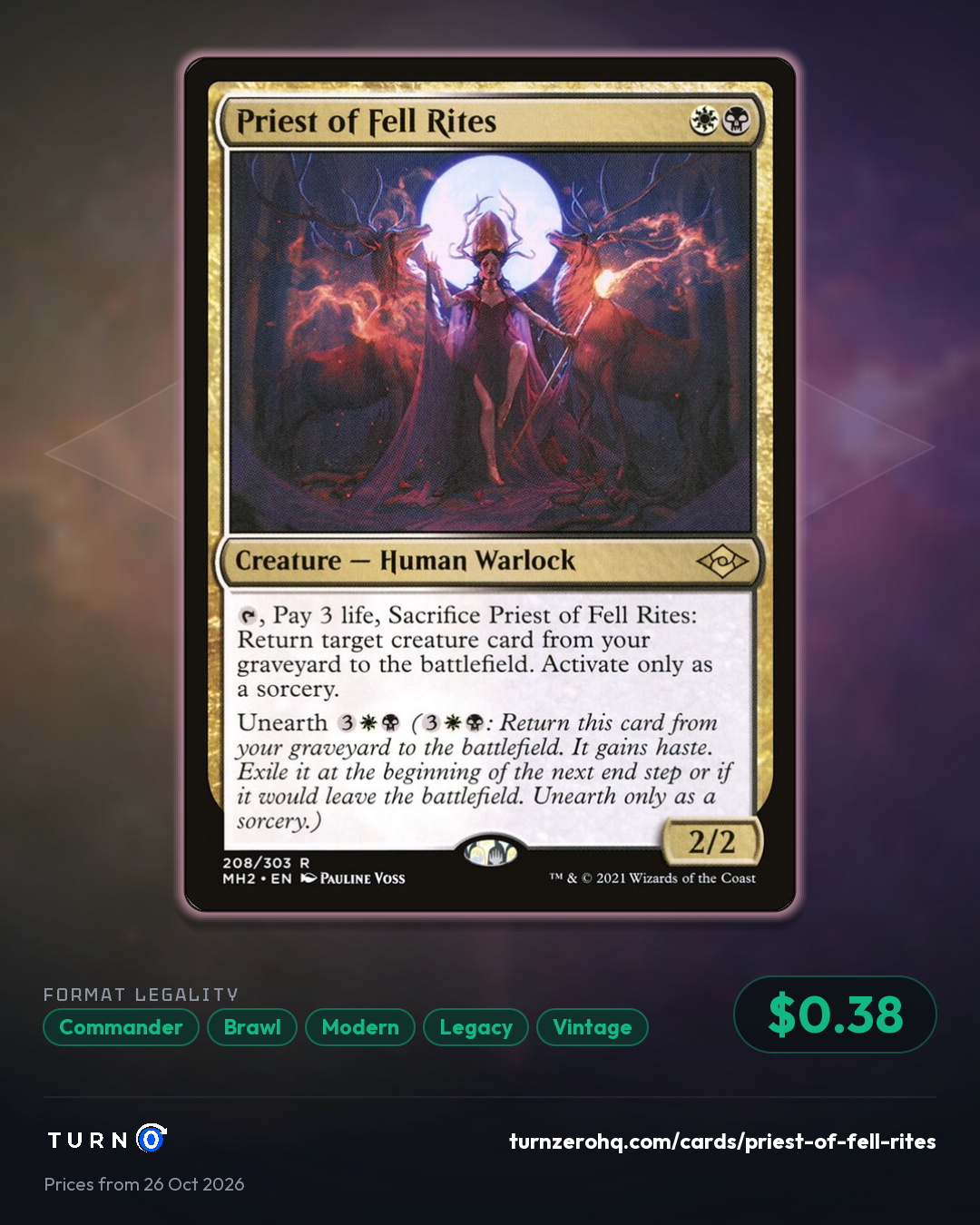 Shareable picture of Priest of Fell Rites