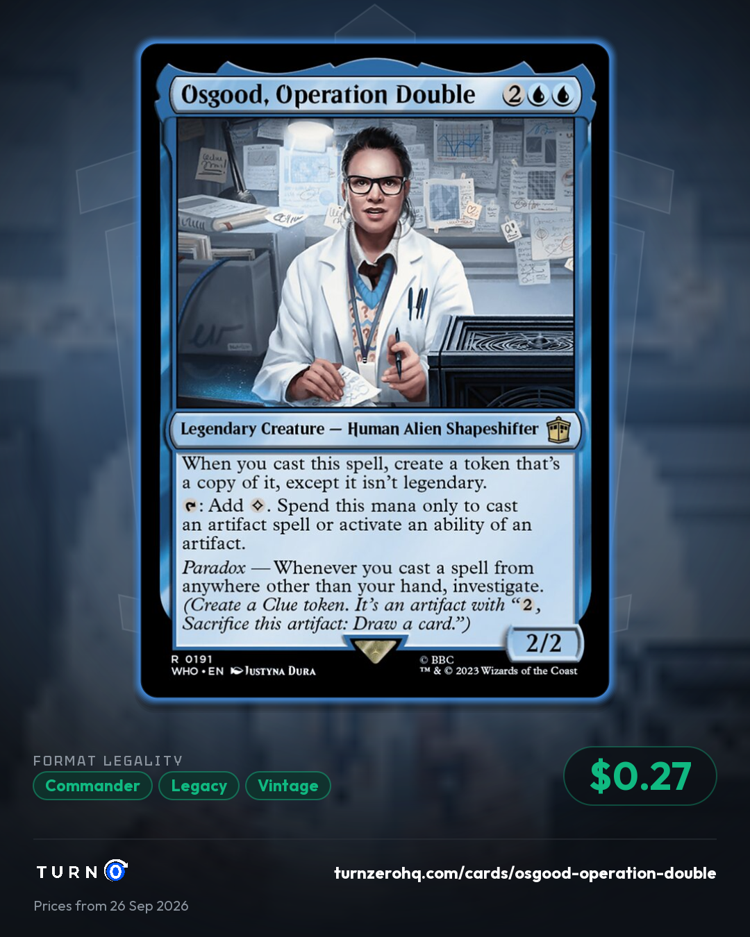 Shareable picture of Osgood, Operation Double